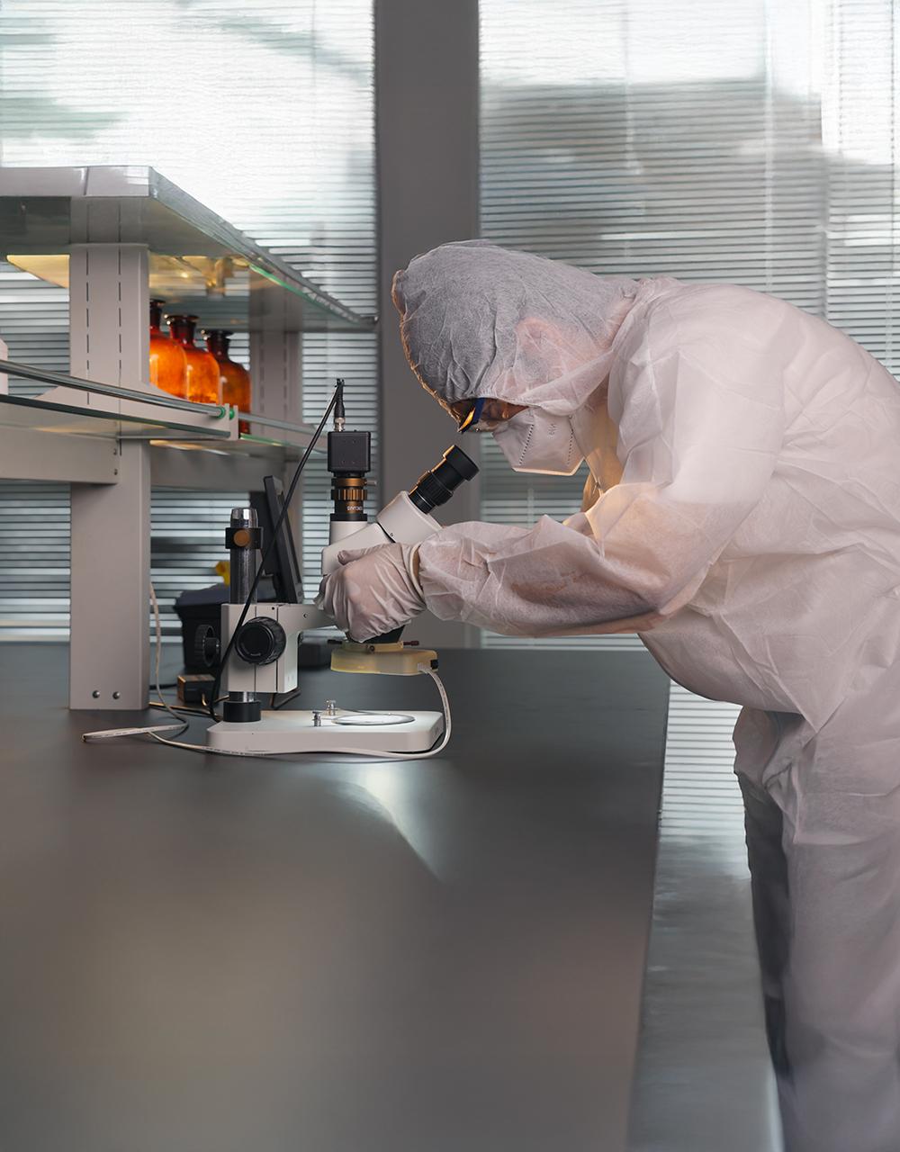 Polyurea coating materials laboratory research and development testing