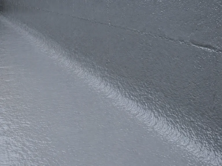 Detail view of BW3-900 polyurea waterproof anticorrosion protective coating