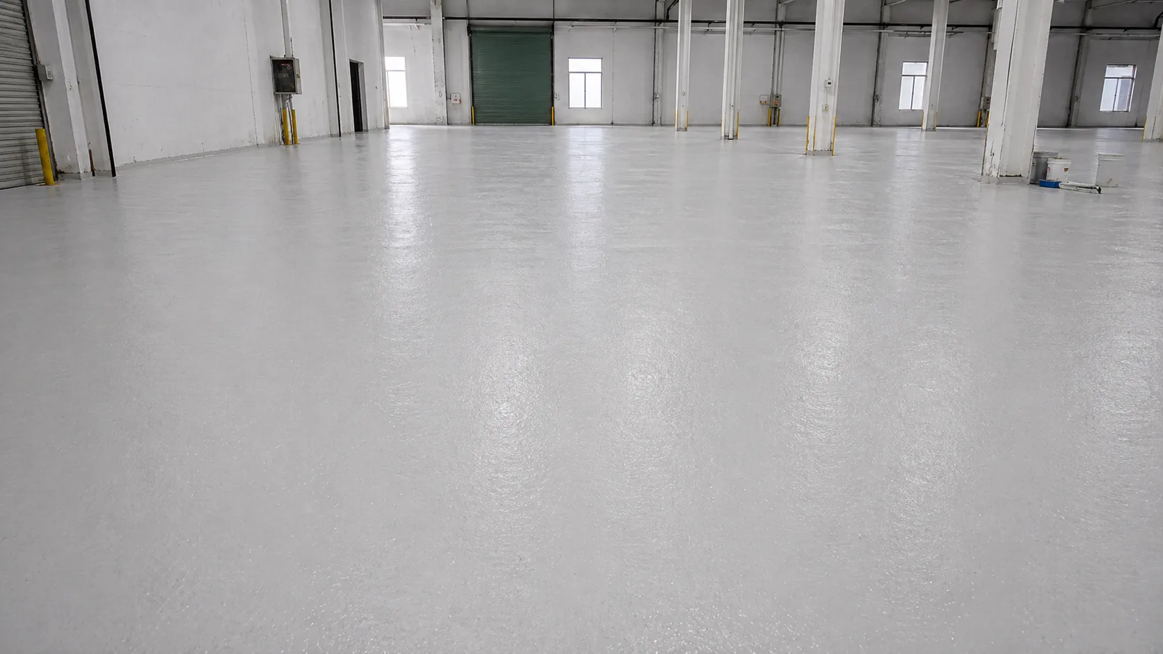 BW6-9527 hand-applied modified polyurea roof waterproofing scene for thickened waterproof systems