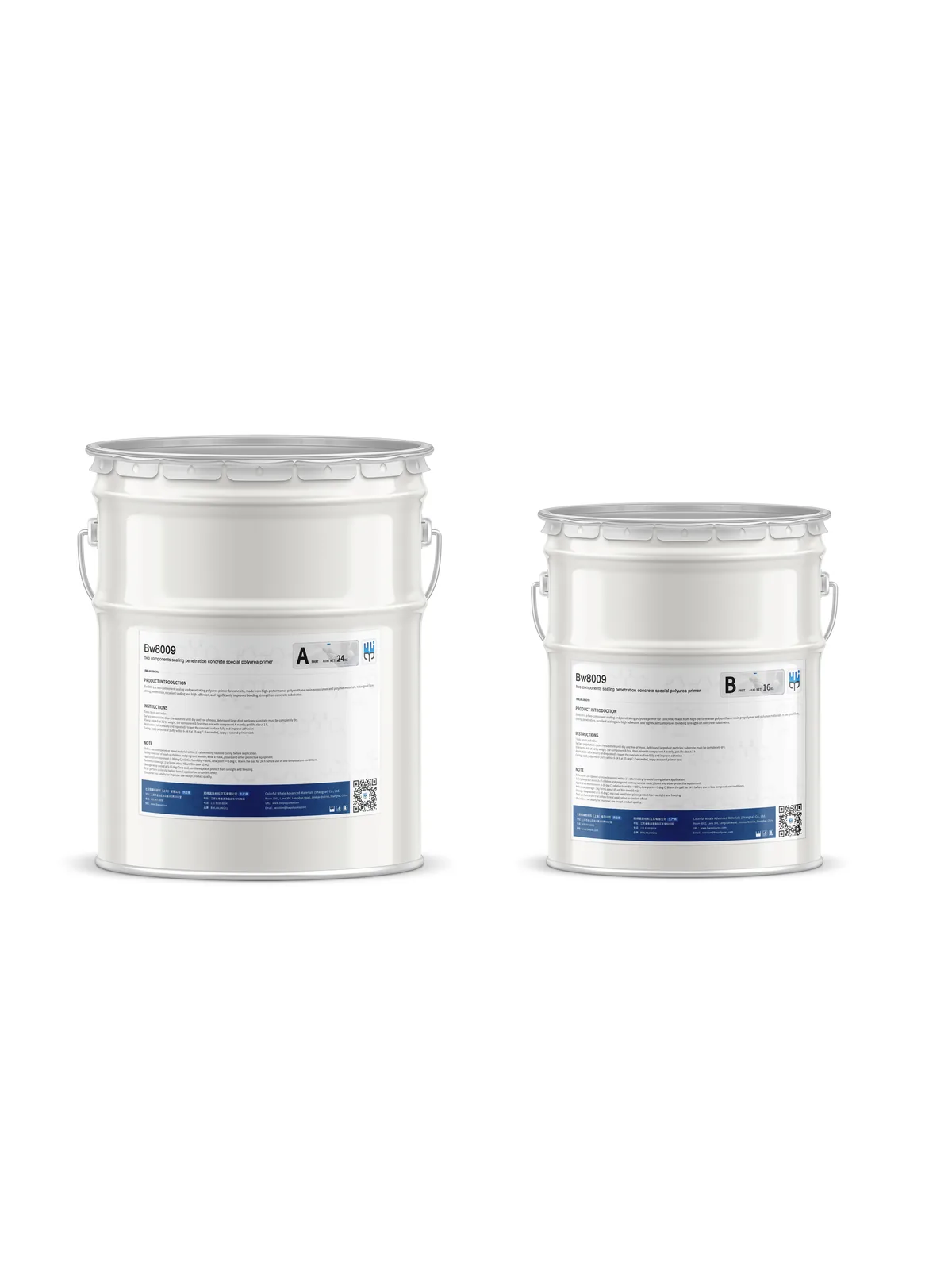 BW8009 Concrete Sealing Penetration Polyurea Primer official product packaging image