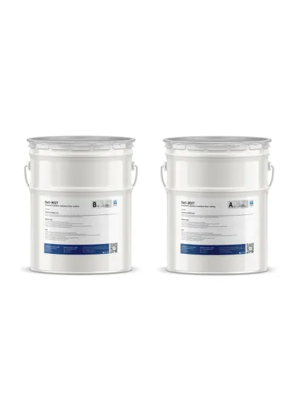 BW0-8027 polyaspartic floor topcoat product packaging for industrial floor protection