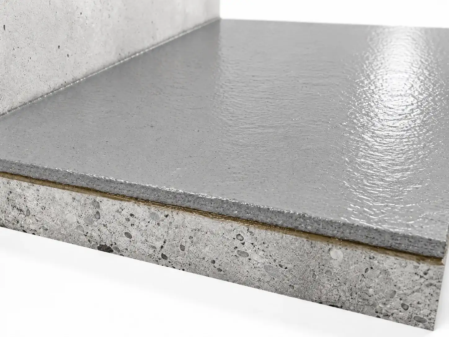 First BW6-9527 quartz sand build layer for concrete floor waterproofing and anti-corrosion system