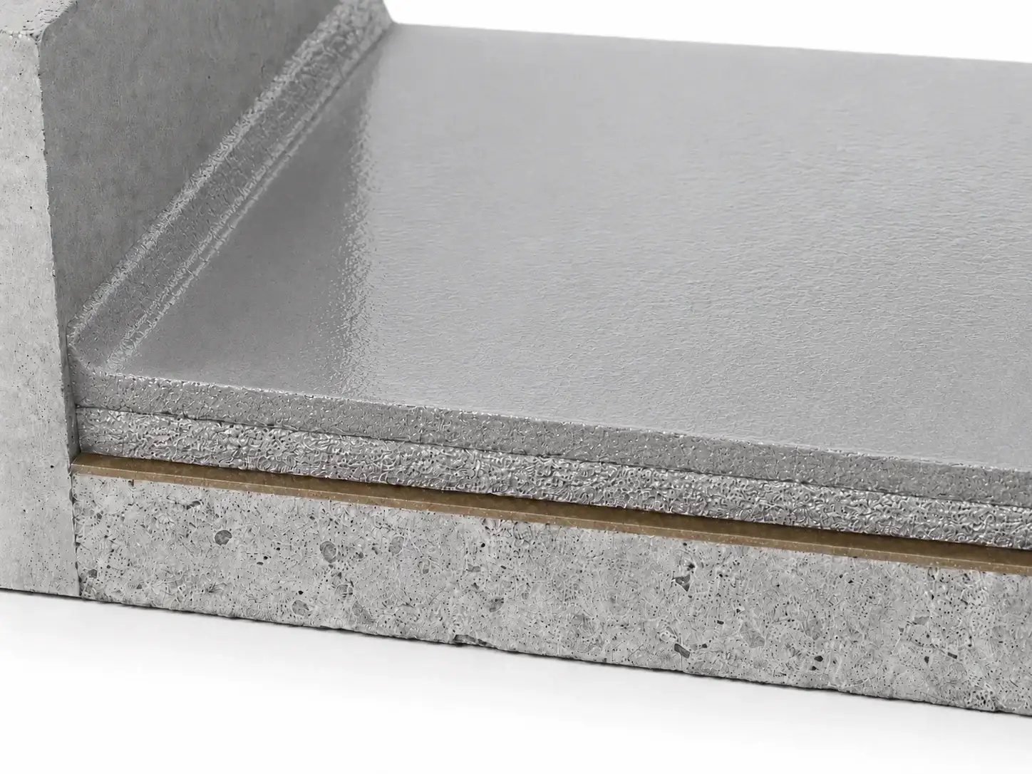 Second BW6-9527 quartz sand sanded layer for concrete floor surface uniformity