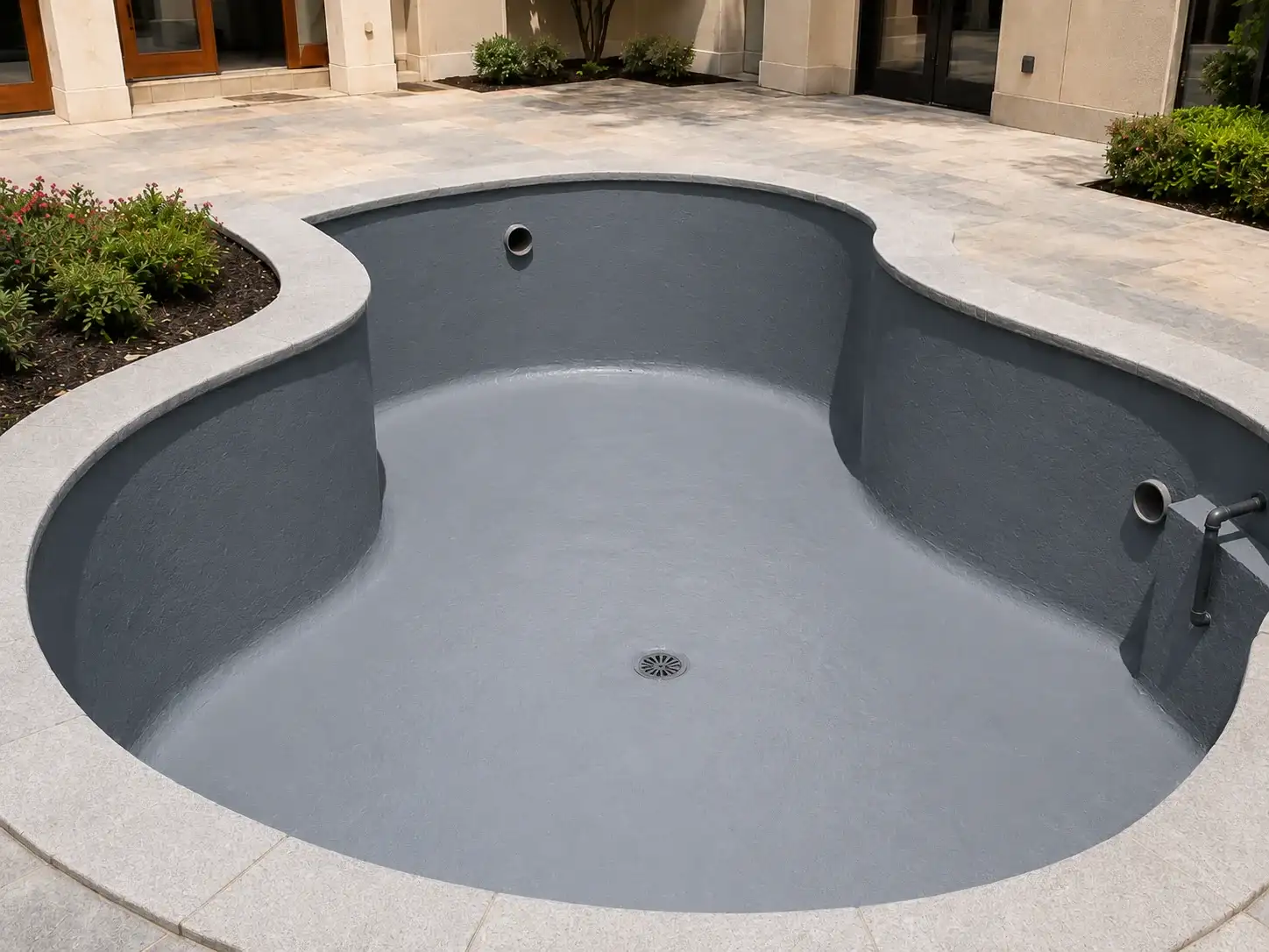 BW6-9528 hand-applied polyurea main membrane application for tank and swimming pool waterproofing system