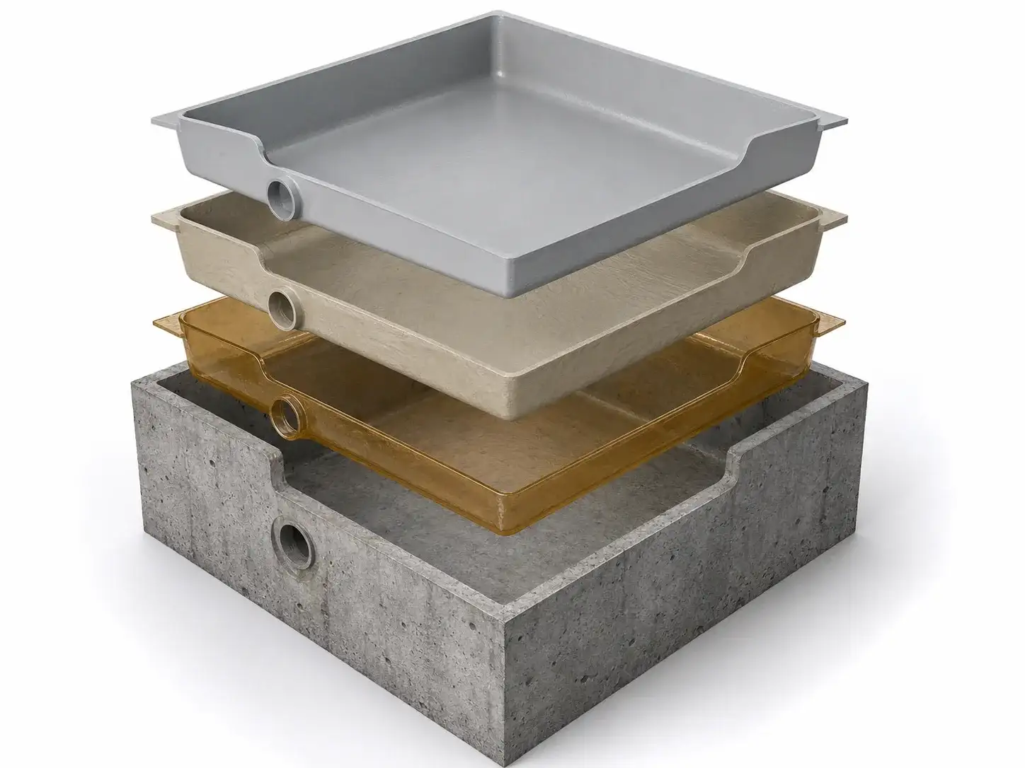 BW3-951 anti-corrosion protection layer for wastewater tank concrete lining