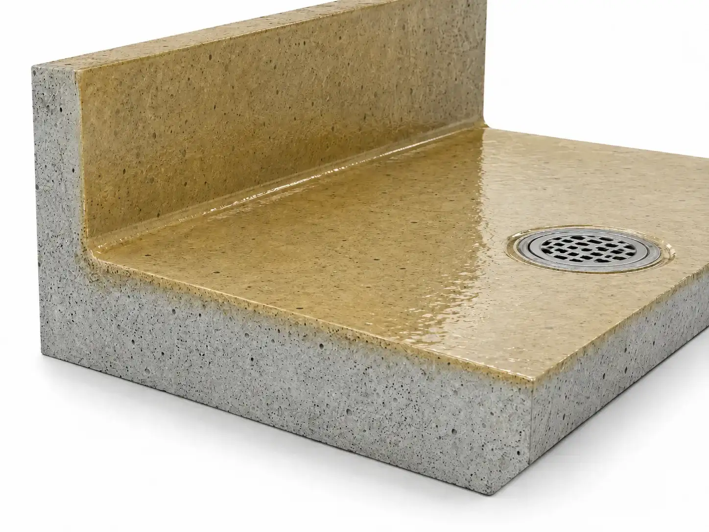 BW8010 primer layer sealing concrete pool substrate absorption