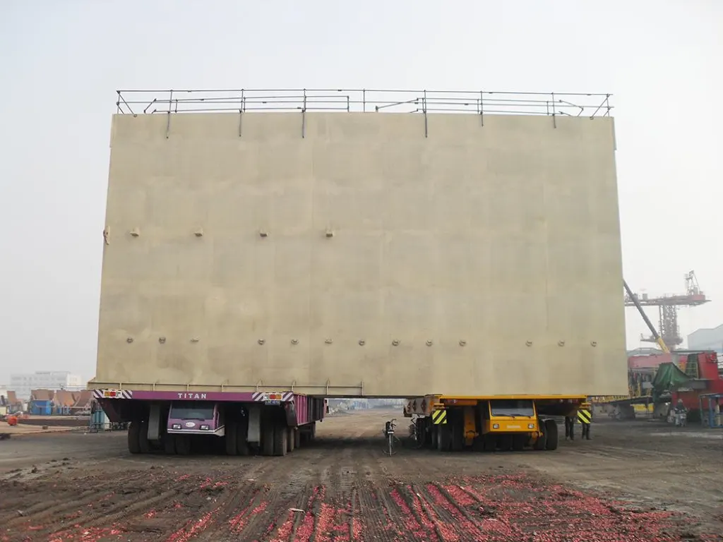 Polyurea protective coating on desalination infrastructure surface