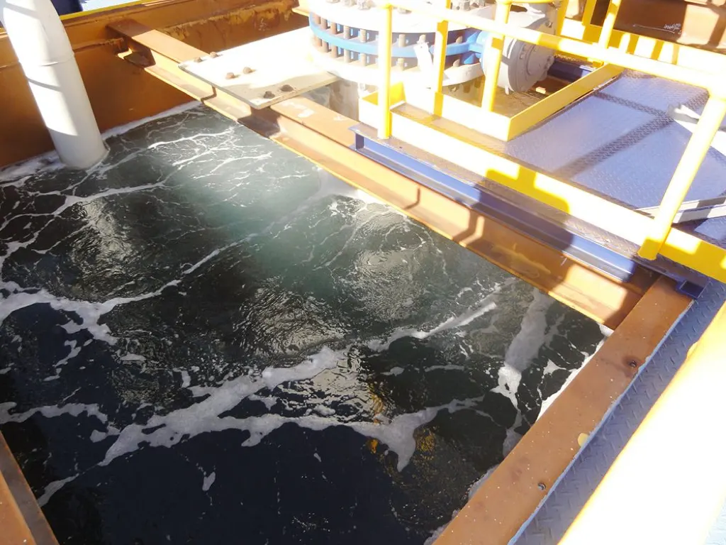 BW Polyurea coating applied on desalination project module