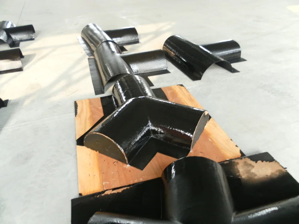Dam equipment components with BW3-319 spray polyurea protective coating
