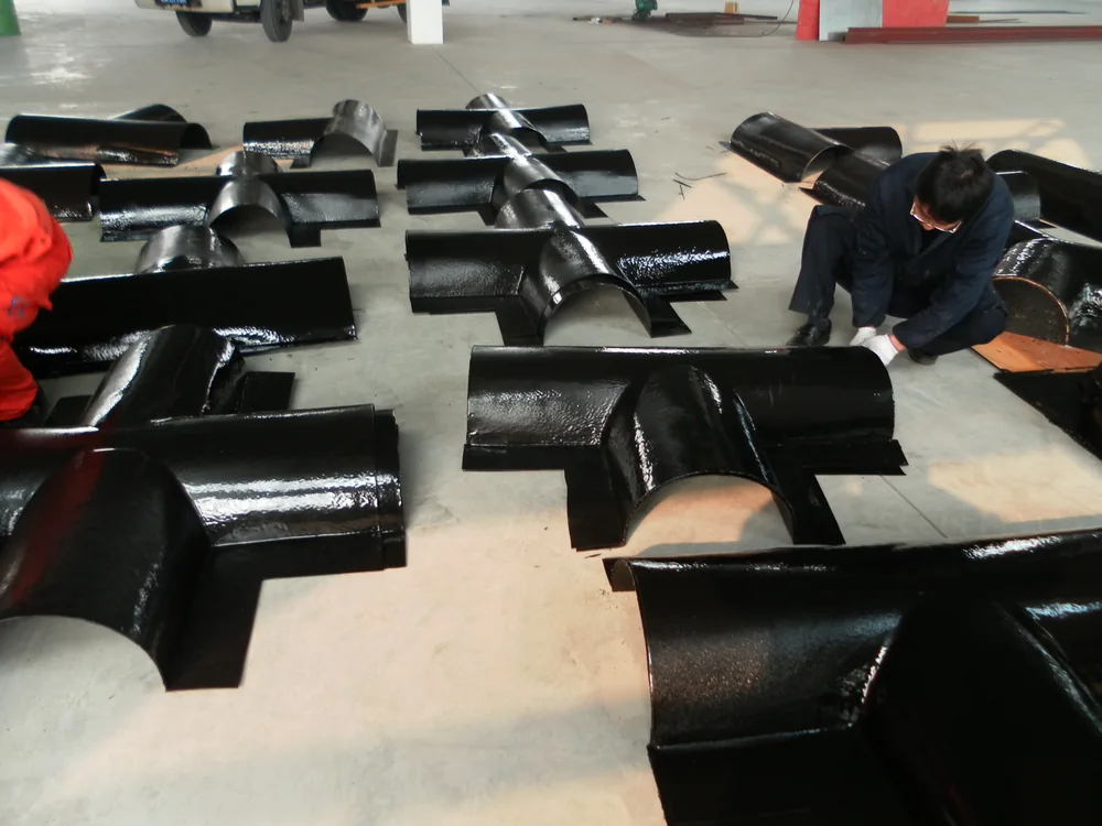 Dam equipment steel component with local detail reinforcement and protective coating