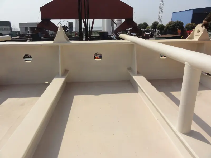 Finished marine internal steel compartment protective coating