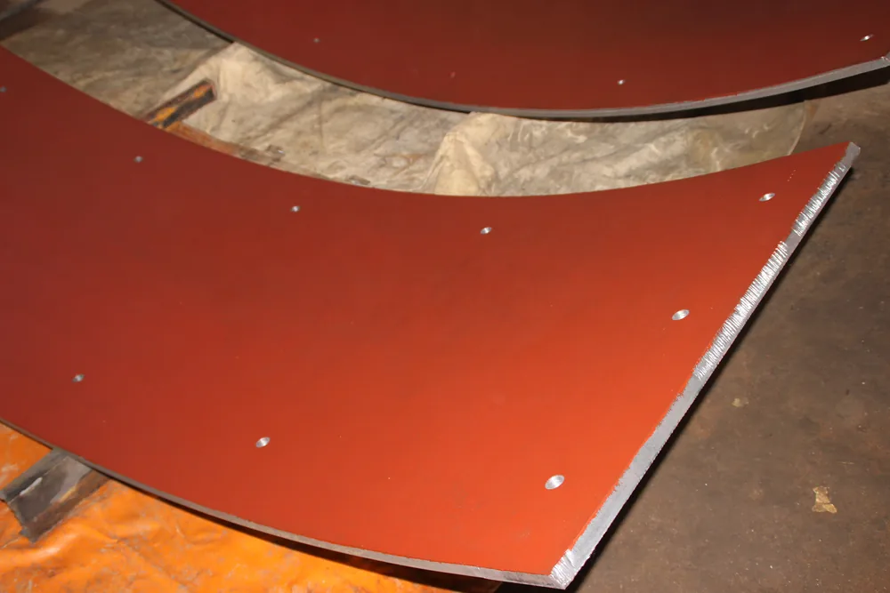 BW8008 primer application on subway tunnel steel plate